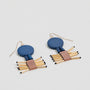 Trecy Bleich Shaggy hand-beaded earrings