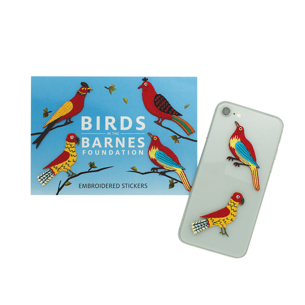 Birds in the Barnes sticker patches