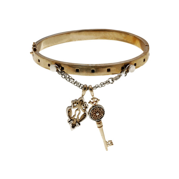 Barnes Foundation metalwork-inspired charm bracelet