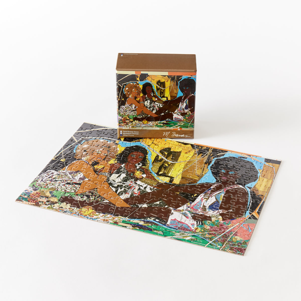 Mickalene Thomas &quot;Les Trois Femmes Noires&quot; puzzle