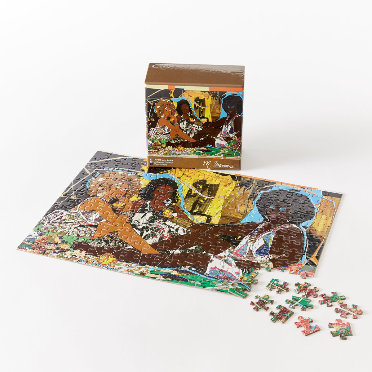 Mickalene Thomas &quot;Les Trois Femmes Noires&quot; puzzle