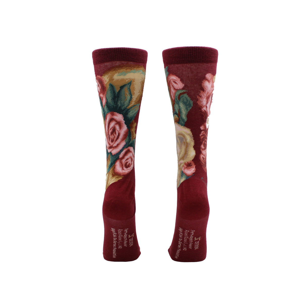 Artwork Socks: Pierre-August Renoir's "Roses"