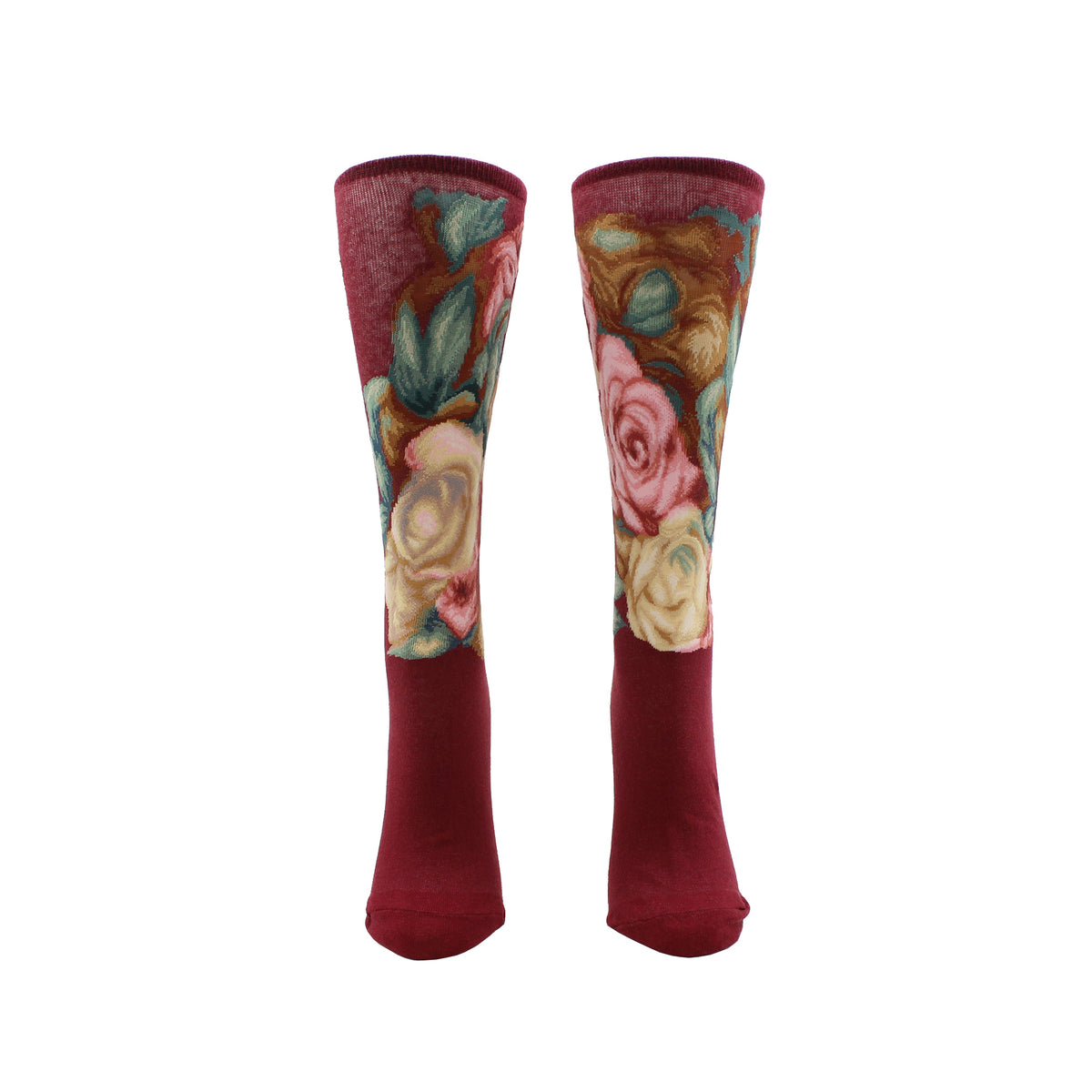 Artwork Socks: Pierre-August Renoir's "Roses"