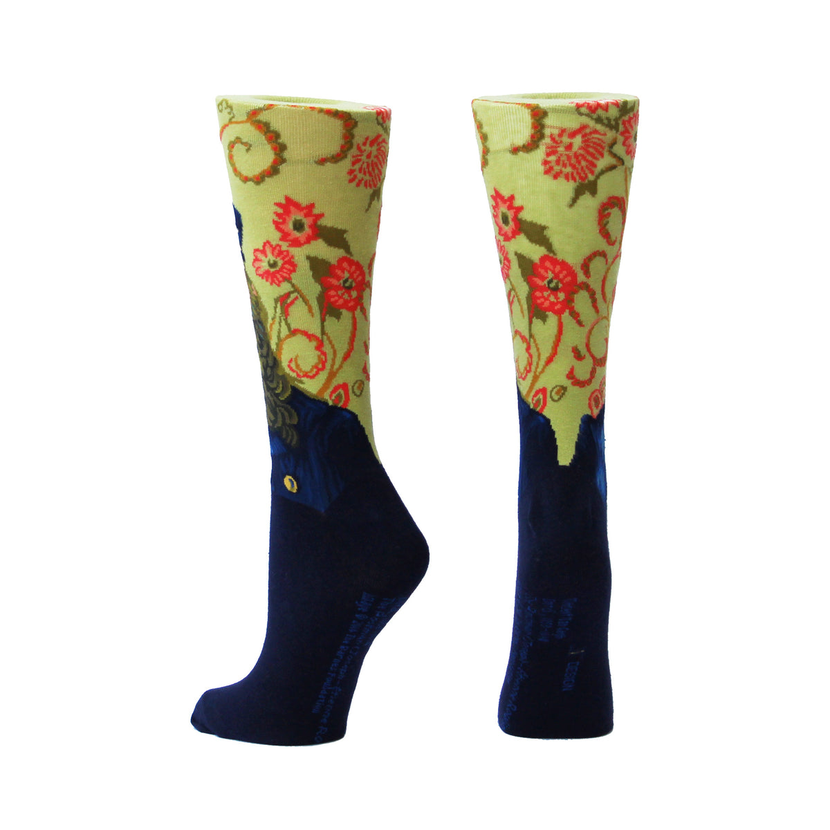 Artwork socks: Vincent van Gogh&#39;s &quot;The Postman&quot;